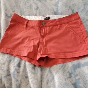 Red shorts